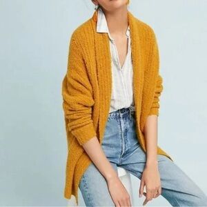 Anthropologie Sleeping on Snow Cardigan
